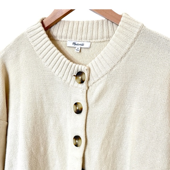 MADEWELL Broadway Cardigan  Women's Sweater Size Medium - Picture 4 of 7